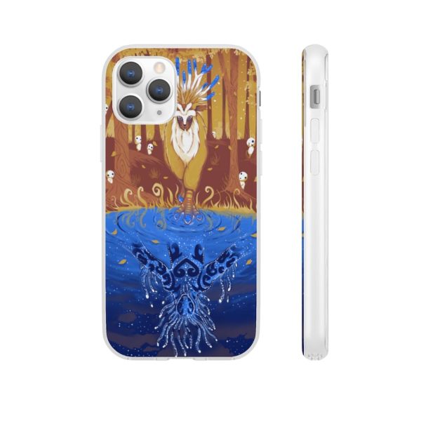 Watch Princess Mononoke - Princess Mononoke Shishigami Day and Night time iPhone Cases-Accessories, Phone Case, princess mononoke, Watch Princess Mononoke