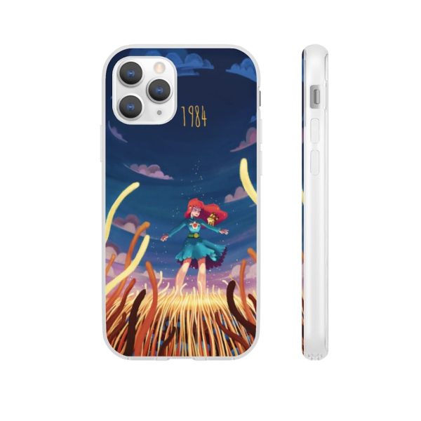 Nausicaa 1984 Illustration iPhone Cases-Accessories, Phone Case