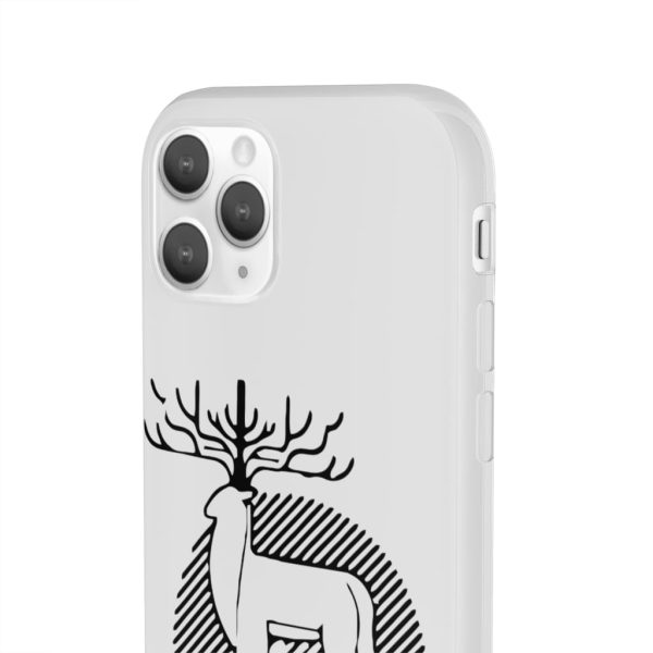 Princess Mononoke Mononoke Hime - Princess Mononoke – Shishigami Line Art iPhone Cases-Accessories, Phone Case, princess mononoke, Princess Mononoke Mononoke Hime