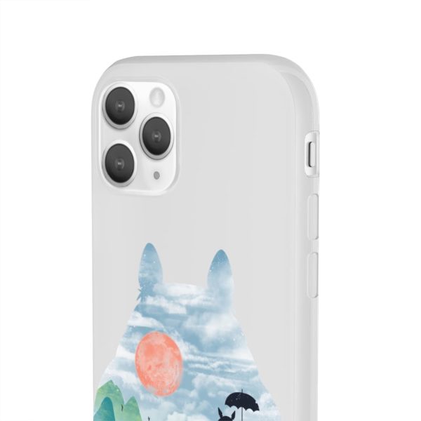 Characters From My Neighbor Totoro - Totoro on the Line Lanscape iPhone Cases-Accessories, Characters From My Neighbor Totoro, My Neighbor Totoro, Phone Case