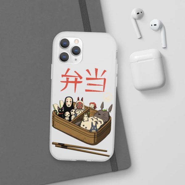 Totoro Sun Shade Cat Bus - Ghibli Bento iPhone Cases-Accessories, My Neighbor Totoro, Phone Case, Spirited Away, Totoro Sun Shade Cat Bus