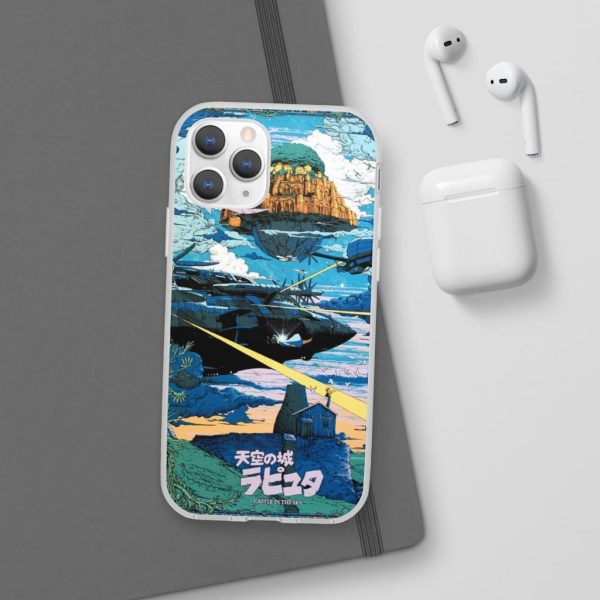 Laputa Castle In The Sky - Laputa: Castle In The Sky – War iPhone Cases-Accessories, Laputa: Castle in the Sky, Phone Case