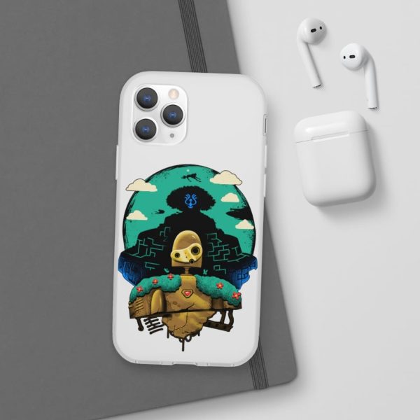 Laputa Castle In The Sky Book - Laputa: Castle in The Sky and Warrior Robot iPhone Cases-Accessories, Laputa Castle In The Sky Book, Laputa: Castle in the Sky, Phone Case