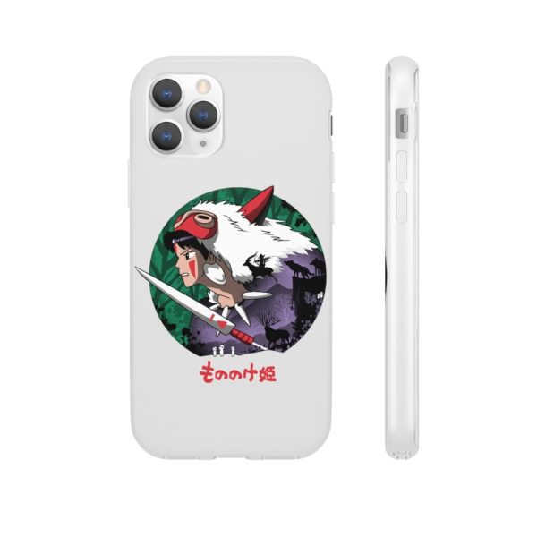 Where To Watch Princess Mononoke - Princess Mononoke’s Journey iPhone Cases-Accessories, Phone Case, princess mononoke, Where To Watch Princess Mononoke