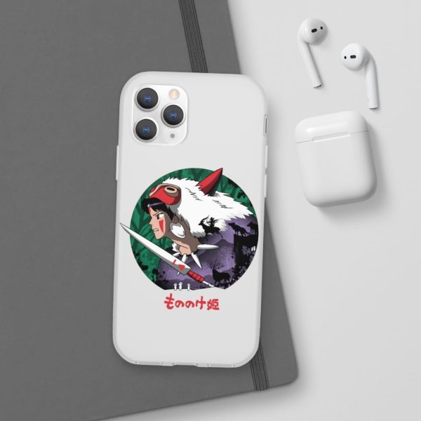 Where To Watch Princess Mononoke - Princess Mononoke’s Journey iPhone Cases-Accessories, Phone Case, princess mononoke, Where To Watch Princess Mononoke