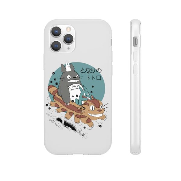 My Totoro - Totoro Riding Catbus iPhone Cases-Accessories, My Neighbor Totoro, My Totoro, Phone Case