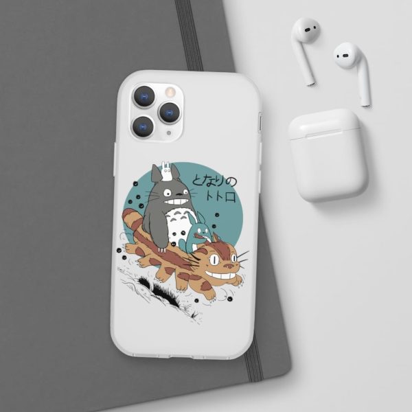 My Totoro - Totoro Riding Catbus iPhone Cases-Accessories, My Neighbor Totoro, My Totoro, Phone Case