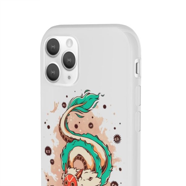 Princess Mononoke Ainu Influence - Princess Mononoke on the Dragon iPhone Cases-Accessories, Phone Case, princess mononoke, Princess Mononoke Ainu Influence