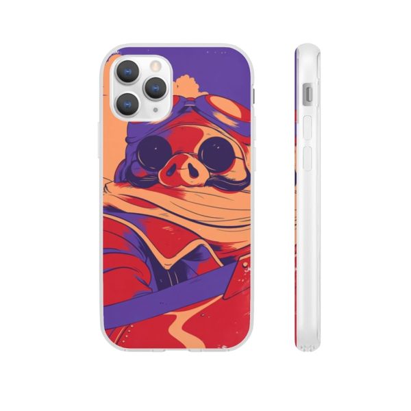 Porco Rosso Retro iPhone Cases-Accessories, Phone Case, porco rosso