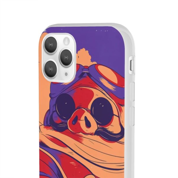 Porco Rosso Retro iPhone Cases-Accessories, Phone Case, porco rosso