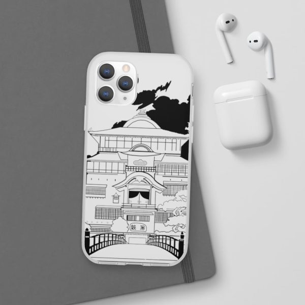 Spirited Away English Actors - Spirited Away Bathhouse illustrated Graphic iPhone Cases-Accessories, Phone Case, Spirited Away, Spirited Away English Actors