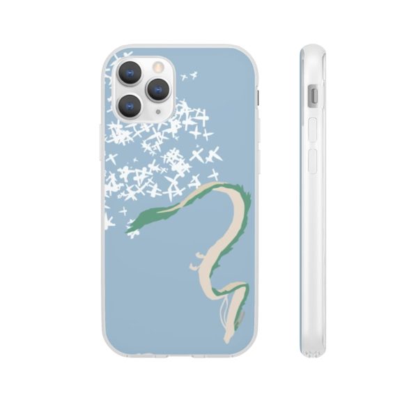 Lin Spirited Away - Spirited Away –  Flying Haku Dragon iPhone Cases-Accessories, Lin Spirited Away, Phone Case, Spirited Away