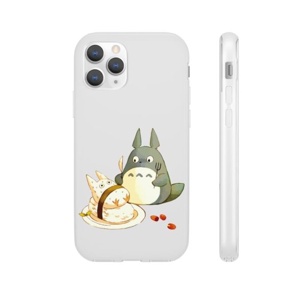 My Neighbor Totoro Characters - Totoro Sushi iPhone Cases-Accessories, My Neighbor Totoro, My Neighbor Totoro Characters, Phone Case