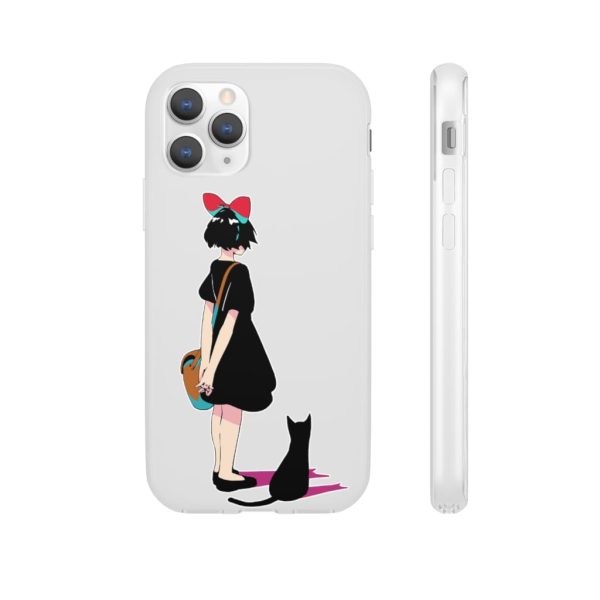 Kiki's Delivery Service Cosplay - Kiki and Jiji Color Art iPhone Cases-Accessories, Kiki's Delivery Service, Kiki's Delivery Service Cosplay, Phone Case