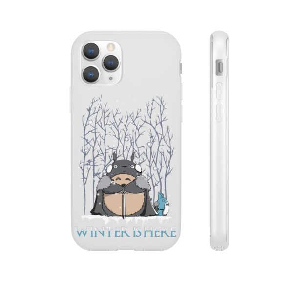 Totoro Poster - Totoro Game of Throne Winter is Here iPhone Cases-Accessories, My Neighbor Totoro, Phone Case, Totoro Poster