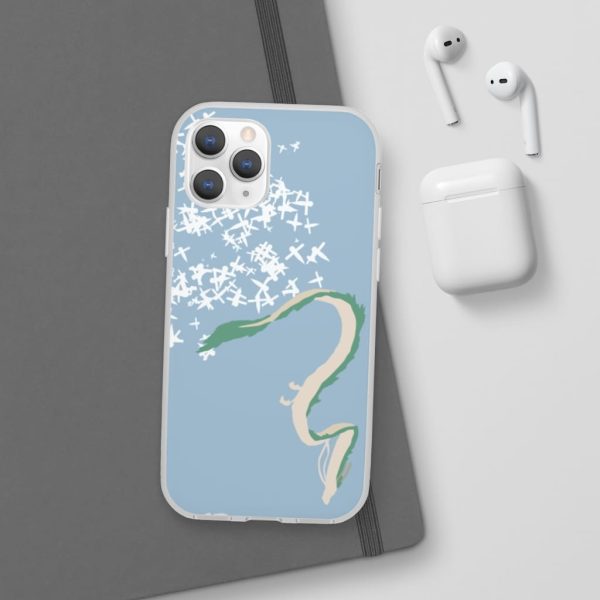 Lin Spirited Away - Spirited Away –  Flying Haku Dragon iPhone Cases-Accessories, Lin Spirited Away, Phone Case, Spirited Away