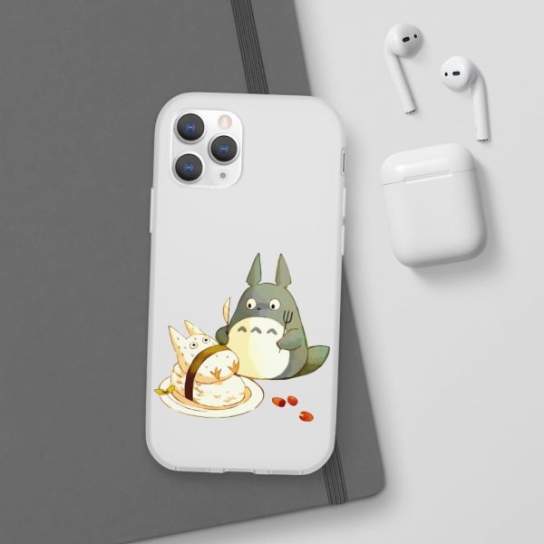 My Neighbor Totoro Characters - Totoro Sushi iPhone Cases-Accessories, My Neighbor Totoro, My Neighbor Totoro Characters, Phone Case