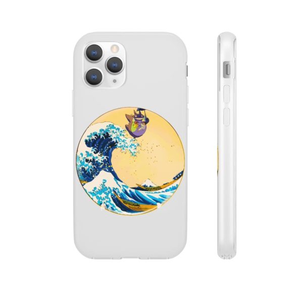 Totoro Anime - Totoro On The Waves iPhone Cases-Accessories, My Neighbor Totoro, Phone Case, Totoro Anime