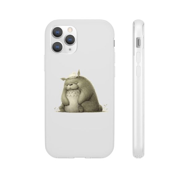 Tom Totoro Concrete Atlantic City - The Fluffy Totoro iPhone Cases-Accessories, My Neighbor Totoro, Phone Case, Tom Totoro Concrete Atlantic City