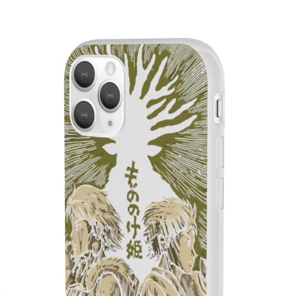 San Princess Mononoke - Princess Mononoke – San and Ashitaka iPhone Cases-Accessories, Phone Case, princess mononoke, San Princess Mononoke