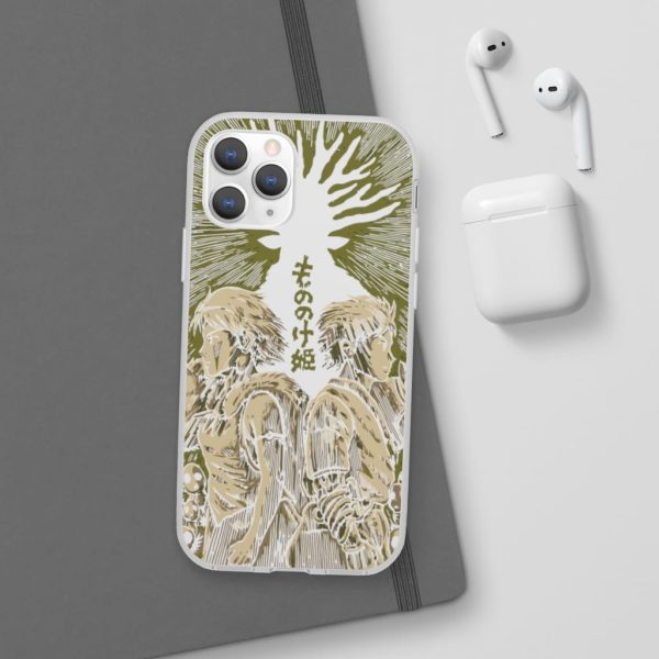 San Princess Mononoke - Princess Mononoke – San and Ashitaka iPhone Cases-Accessories, Phone Case, princess mononoke, San Princess Mononoke