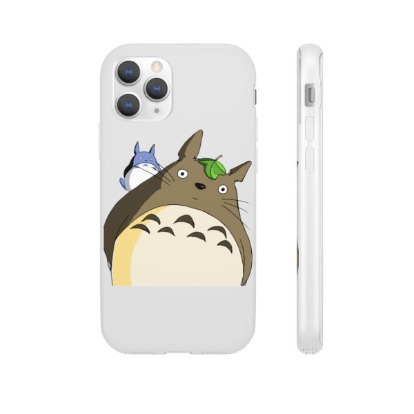 Totoro Plushie - The Curious Totoro iPhone Cases-Accessories, My Neighbor Totoro, Phone Case, Totoro Plushie