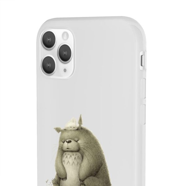 Tom Totoro Concrete Atlantic City - The Fluffy Totoro iPhone Cases-Accessories, My Neighbor Totoro, Phone Case, Tom Totoro Concrete Atlantic City