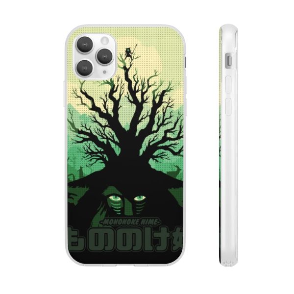 Princess Mononoke Poster - Princess Mononoke – Forest Spirit iPhone Cases-Accessories, Phone Case, princess mononoke, Princess Mononoke Poster