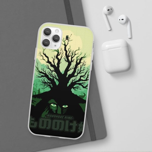 Princess Mononoke Poster - Princess Mononoke – Forest Spirit iPhone Cases-Accessories, Phone Case, princess mononoke, Princess Mononoke Poster