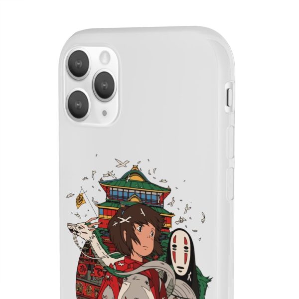 Spirited Away Poster - Spirited Away – Sen and Friends iPhone Cases-Accessories, kaonashi, no face, Phone Case, Spirited Away, Spirited Away Poster