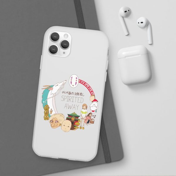 Spirited Away Sen To Chihiro No Kamikakushi - Spirited Away Compilation Characters iPhone Cases-Accessories, Phone Case, Spirited Away, Spirited Away Sen To Chihiro No Kamikakushi