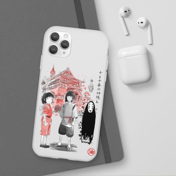 Soot Balls In Spirited Away - Spirited Away – Sen and Friends by the Bathhouse iPhone Cases-Accessories, Phone Case, Soot Balls In Spirited Away, Spirited Away