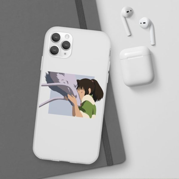 Miyazakis Spirited Away - Spirited Away Haku and Chihiro Graphic iPhone Cases-Accessories, Dust Sprites Spirited Away, Miyazakis Spirited Away, Phone Case, Spirited Away, Spirited Away Live Action