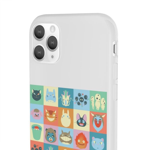 Ghibli Colorful Characters Collection iPhone Cases-Accessories, Phone Case