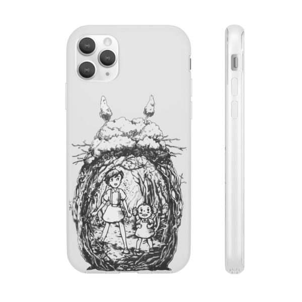 What Animal Is Totoro - My Neighbor Totoro – Mei and Sastuki in the Forest iPhone Cases-Accessories, My Neighbor Totoro, Phone Case, What Animal Is Totoro