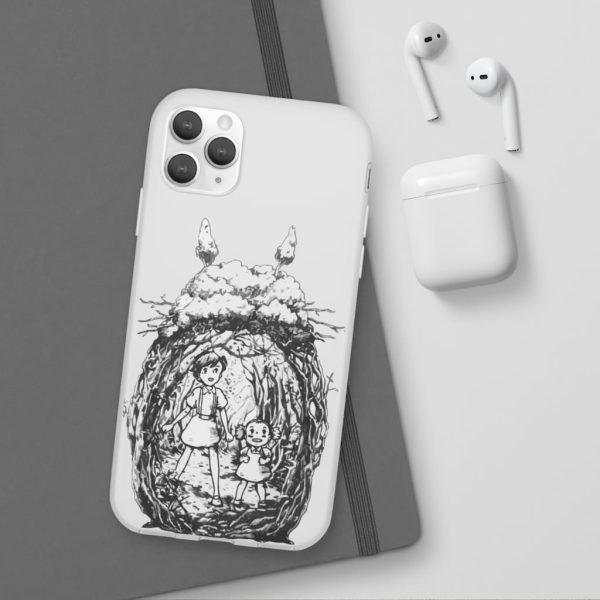 What Animal Is Totoro - My Neighbor Totoro – Mei and Sastuki in the Forest iPhone Cases-Accessories, My Neighbor Totoro, Phone Case, What Animal Is Totoro