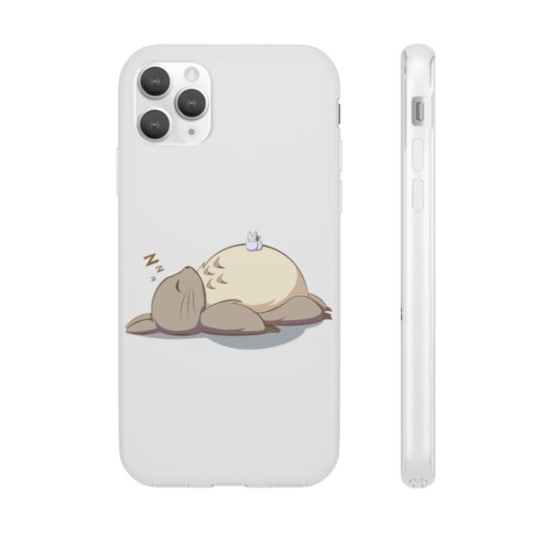 Satsuki Totoro - Sleeping Totoro iPhone Cases-Accessories, My Neighbor Totoro, Phone Case, Satsuki Totoro