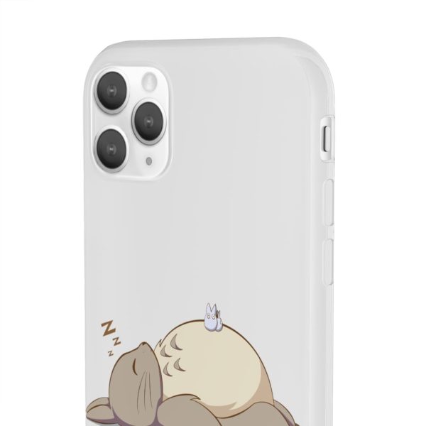 Satsuki Totoro - Sleeping Totoro iPhone Cases-Accessories, My Neighbor Totoro, Phone Case, Satsuki Totoro