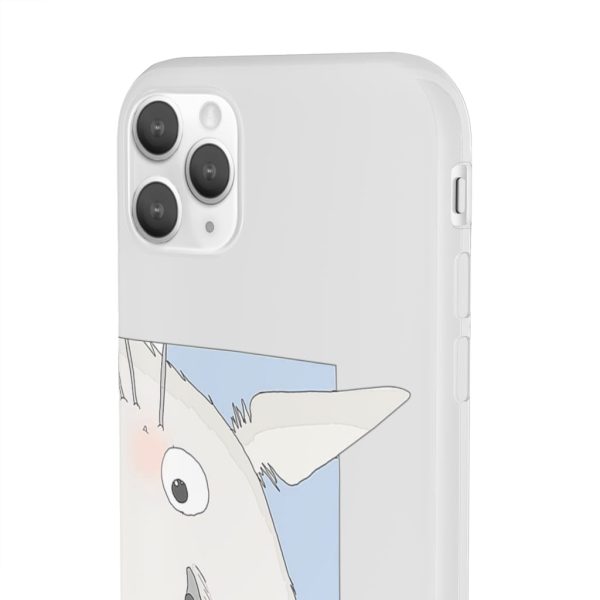 Totoro Catbus - Totoro Cute Face iPhone Cases-Accessories, My Neighbor Totoro, Phone Case, Totoro Catbus