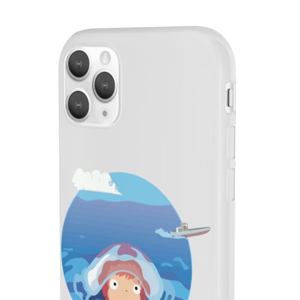 Ponyo Background - Ponyo in her first trip iPhone Cases-Accessories, Phone Case, ponyo, Ponyo Background