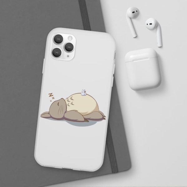 Satsuki Totoro - Sleeping Totoro iPhone Cases-Accessories, My Neighbor Totoro, Phone Case, Satsuki Totoro