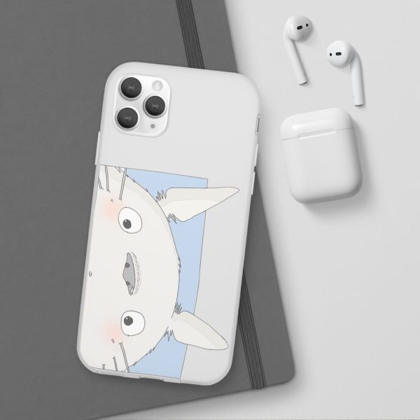 Totoro Catbus - Totoro Cute Face iPhone Cases-Accessories, My Neighbor Totoro, Phone Case, Totoro Catbus