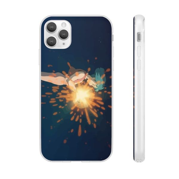 Howl's Moving Castle Howl - Howl’s Moving Castle – Howl meets Calcifer iPhone Cases-Accessories, Howl's Moving Castle, Howl's Moving Castle Howl, Phone Case