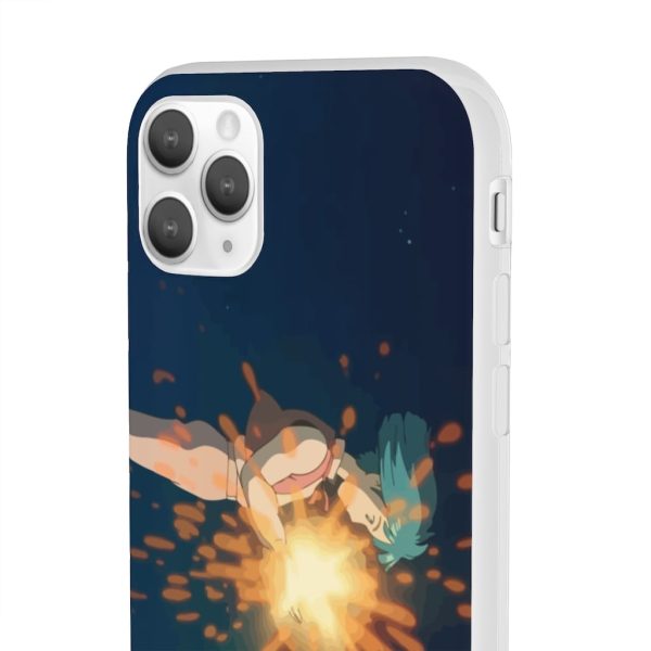 Howl's Moving Castle Howl - Howl’s Moving Castle – Howl meets Calcifer iPhone Cases-Accessories, Howl's Moving Castle, Howl's Moving Castle Howl, Phone Case