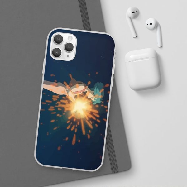 Howl's Moving Castle Howl - Howl’s Moving Castle – Howl meets Calcifer iPhone Cases-Accessories, Howl's Moving Castle, Howl's Moving Castle Howl, Phone Case