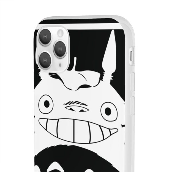 Totoro Japanese Restaurant - Smiling Totoro iPhone Cases-Accessories, My Neighbor Totoro, Phone Case, Totoro Japanese Restaurant