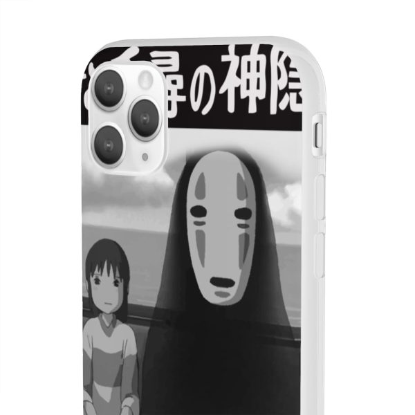 Like Spirited Away - Spirited Away – Chihiro and No Face on the Train iPhone Cases-Accessories, kaonashi, Like Spirited Away, no face, Phone Case, Spirited Away