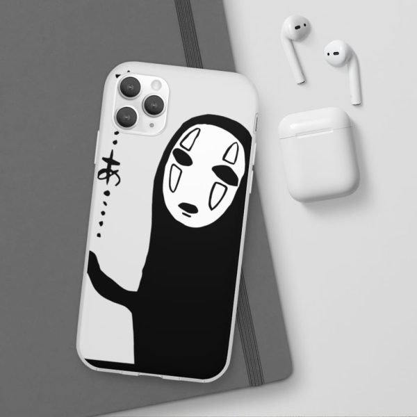 Spirited Away Frog - Spirited Away No Face Kaonashi Whispering iPhone Cases-Accessories, kaonashi, no face, Phone Case, Spirited Away, Spirited Away Frog