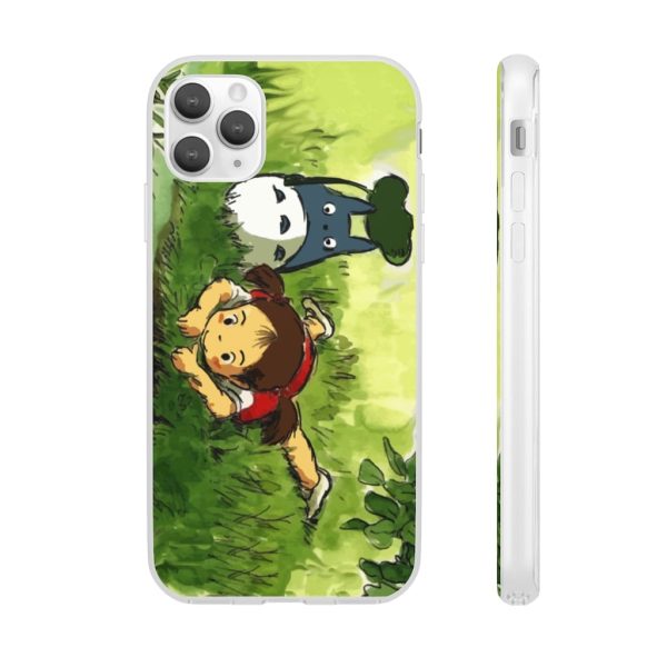 Studio Ghibli Totoro Movie - My Neighbor Totoro – Playing Mei iPhone Cases-Accessories, My Neighbor Totoro, Phone Case, Studio Ghibli Totoro Movie