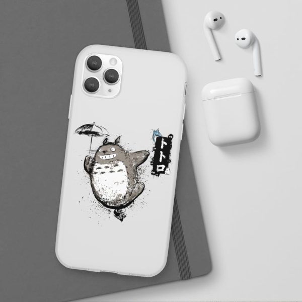 My Neighbor Totoro Wallpaper - Spinning Totoro iPhone Cases-Accessories, My Neighbor Totoro, My Neighbor Totoro Wallpaper, Phone Case